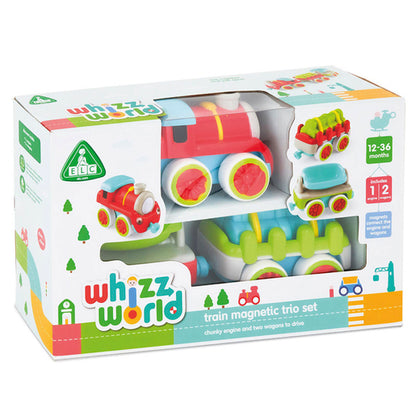Whizz World Train Trio