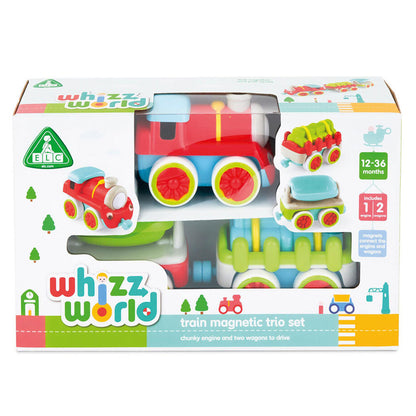 Whizz World Train Trio