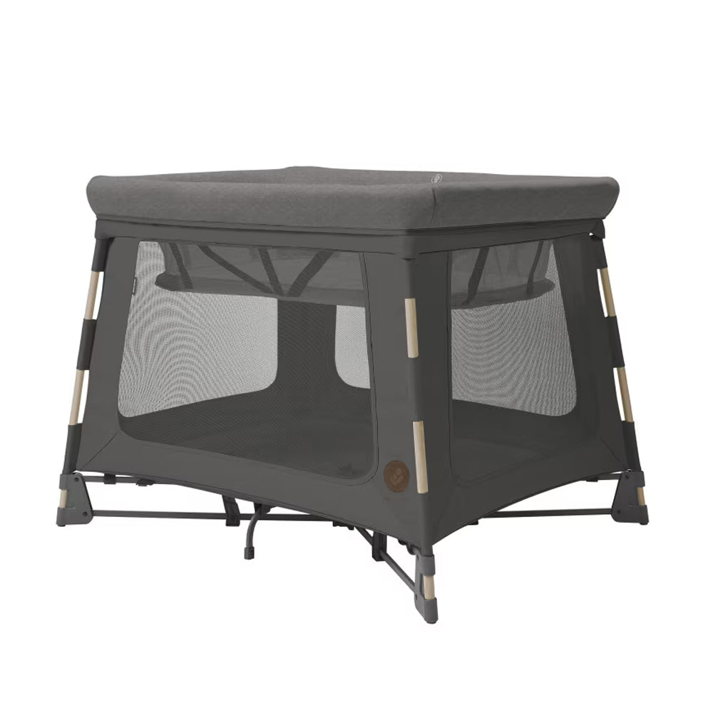 grey travel-cot playpen-swift-maxi-cosi-kaliedy