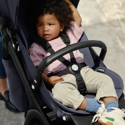 Butterfly Stroller & Bumper Bar - Stormy Blue (Ex Display)