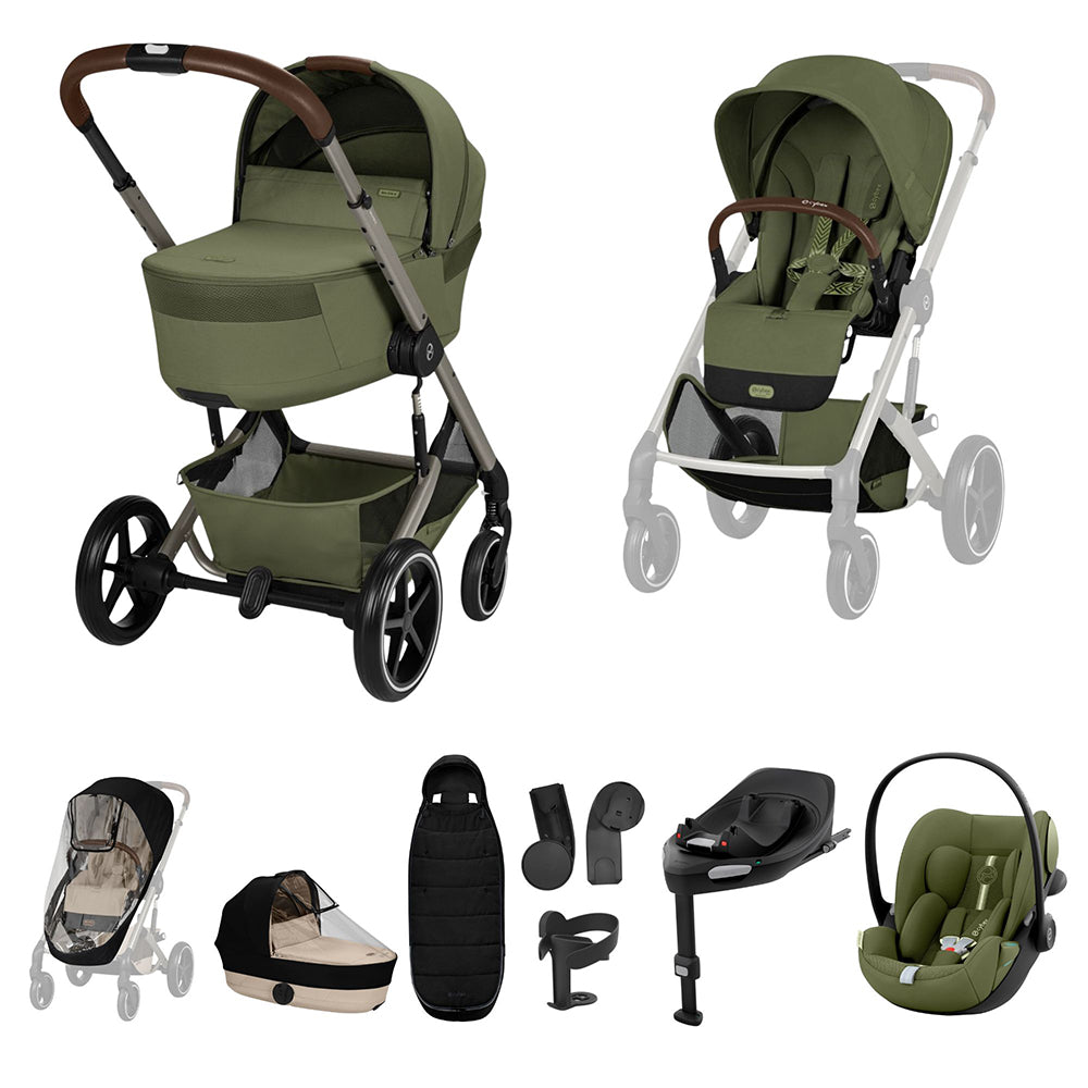 Balios S Lux Ultimate Travel System Bundle with Cloud G3+