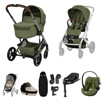 Balios S Lux Ultimate Travel System Bundle with Cloud G3+