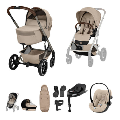 Balios S Lux Ultimate Travel System Bundle with Cloud G3+
