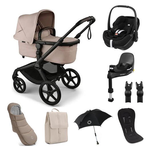 Fox 5 Renew Complete, Maxi-Cosi Pebble 360 Pro² & Familyfix 360 Pro Base Travel System Bundle