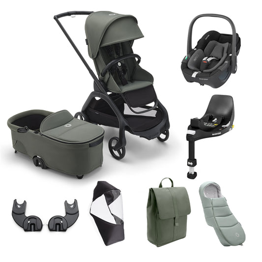 Dragonfly Complete, Maxi Cosi Pebble 360 & Familyfix 360 Base Travel System Bundle