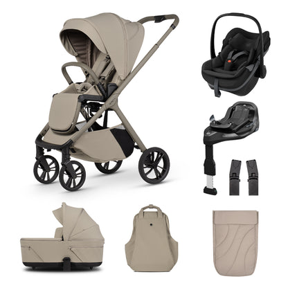 Tila 2in1 Essential Bundle, Maxi-Cosi Pebble Slide Pro & Familyfix Slide Pro Base Travel System Bundle