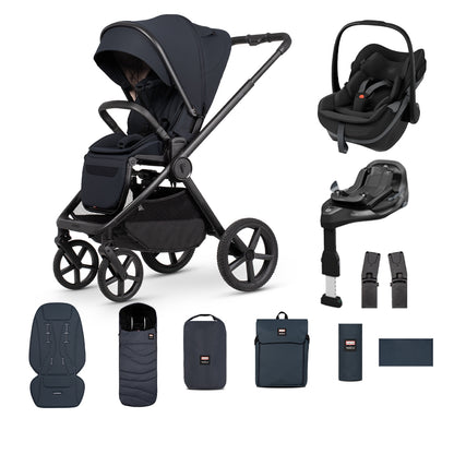 Upline 3 x Hunter 2in1 Essential Bundle, Maxi-Cosi Pebble Slide Pro & Familyfix Slide Pro Base Travel System Bundle