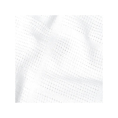 Cellular Cot & Cot Bed Blanket (100 x 150cm) - White