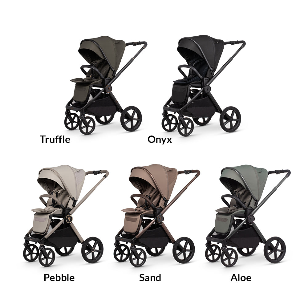 Upline 3 2in1 Essential Bundle, Maxi-Cosi Pebble Slide Pro & Familyfix Slide Pro Base Travel System Bundle