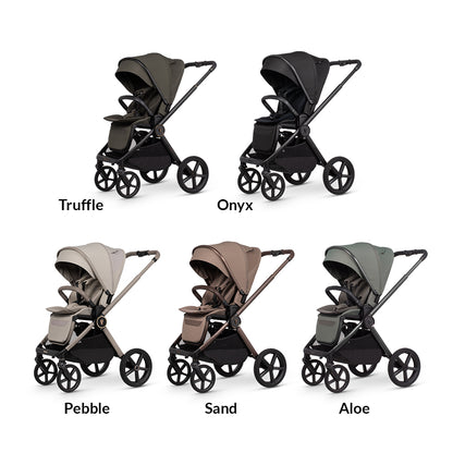 Upline 3 2in1 Essential Bundle, Maxi-Cosi Pebble Slide Pro & Familyfix Slide Pro Base Travel System Bundle