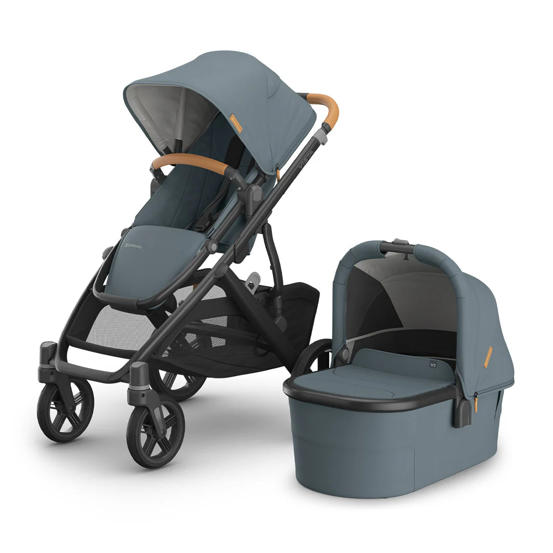 Vista V3 Uppababy Navy Dillian | Pushchairs & Prams | Kaliedy Ireland's Baby Shop