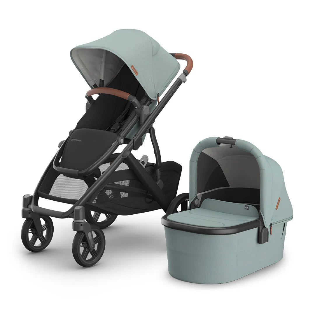 uppababy vista 2 green Uppababy Vista V3 Pushchair & Carrycot NEW 2025 Colours – Kaliedy