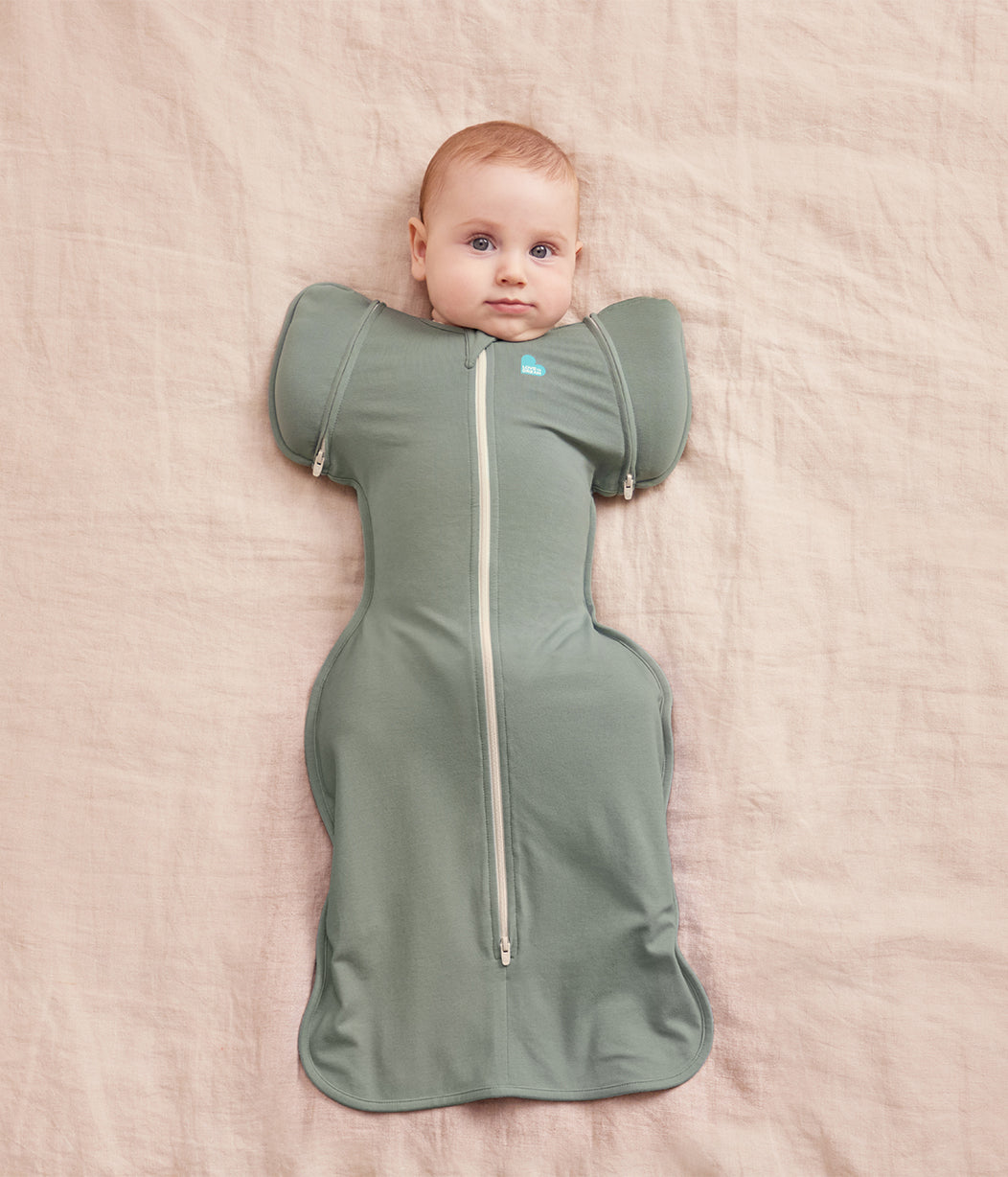 Swaddle Up™ Stage 2 Transition Bag Stretch Cotton 1 Tog - Olive