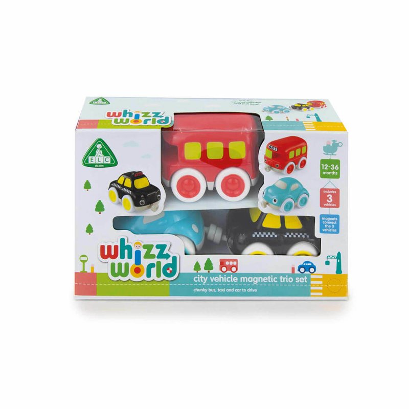 Whizz World City Vehicle Trio