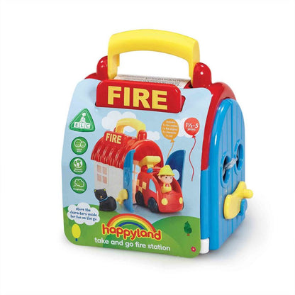 Happyland Take and Go Fire Station