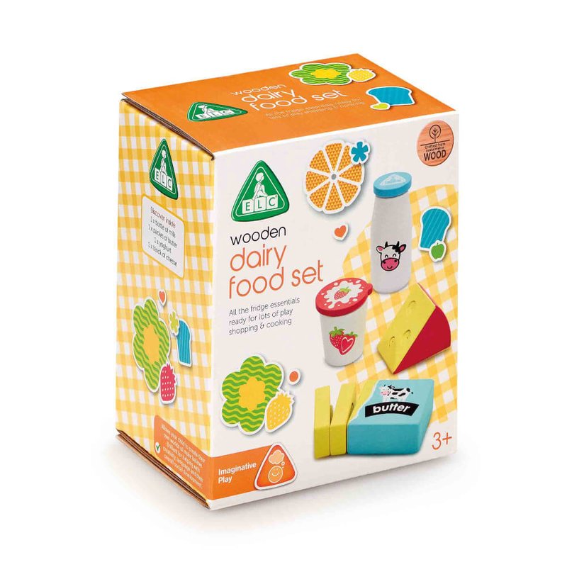 Wooden Dairy Set