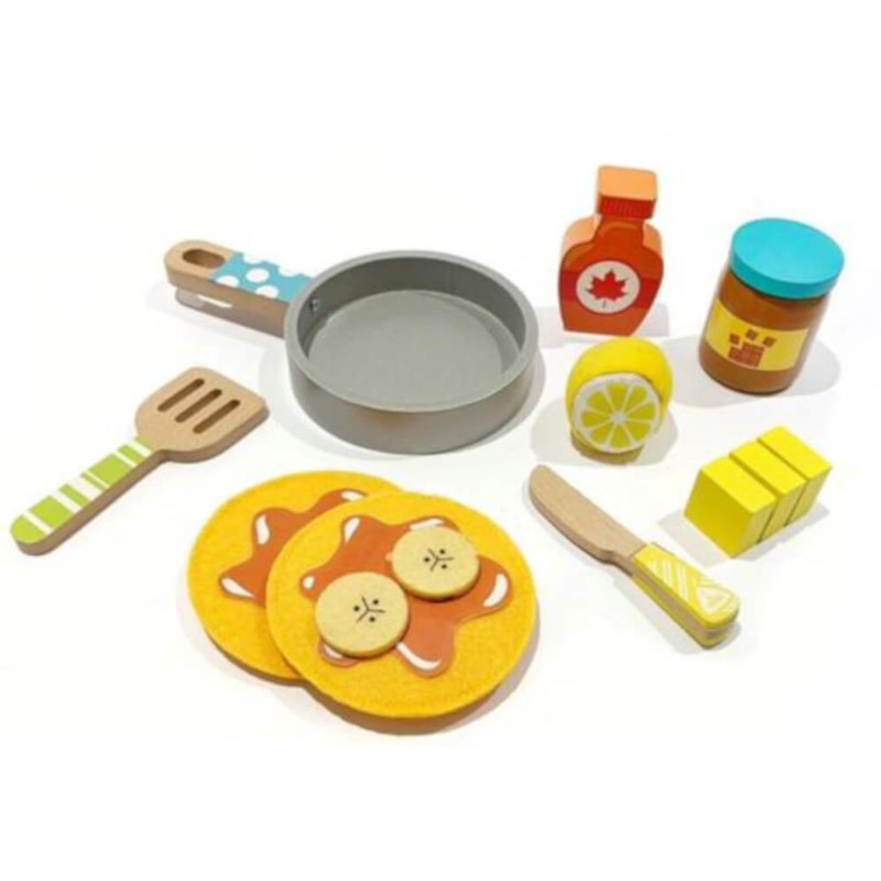 Wooden Pancake Set