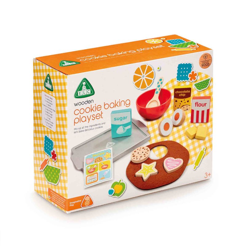 Wooden Cookie Baking Set