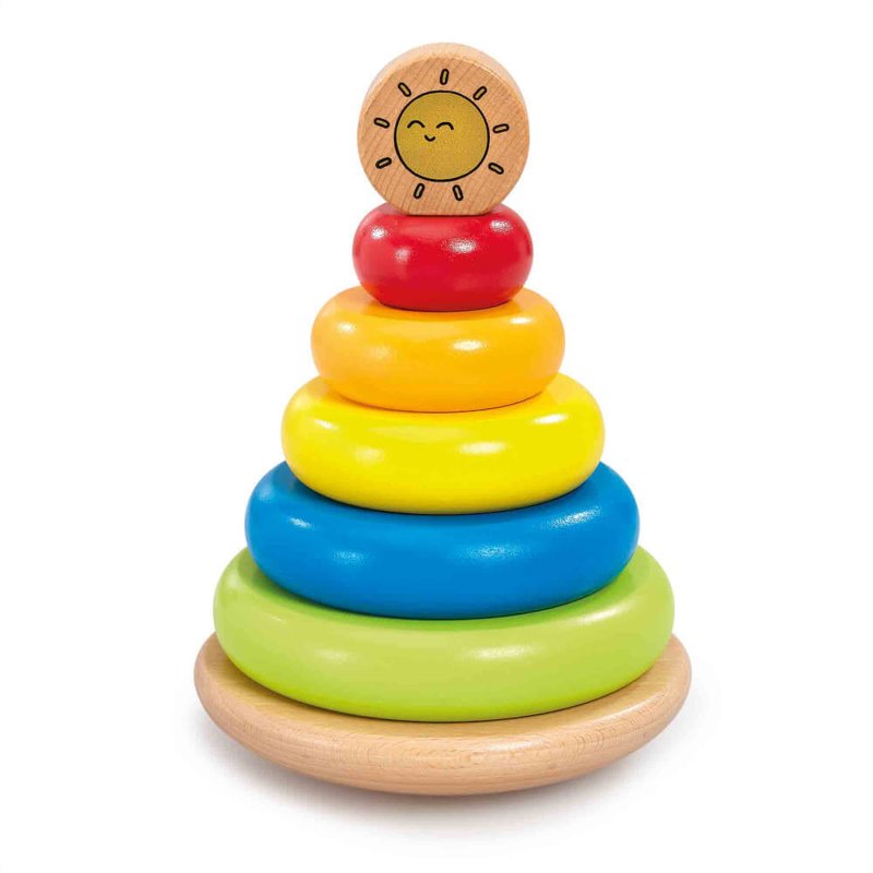 Early Learning Centre Wooden Stacking Rings | Kaliedy