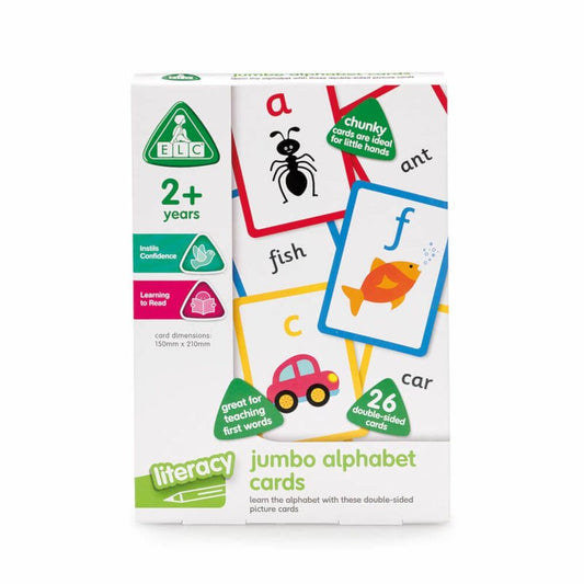 Jumbo Alphabet Lower Flash Cards