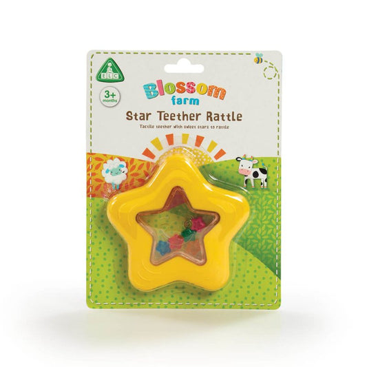 Blossom Farm Star Teether Rattle