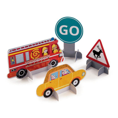 Busy Town 24 Piece Floor Jigsaw Puzzle