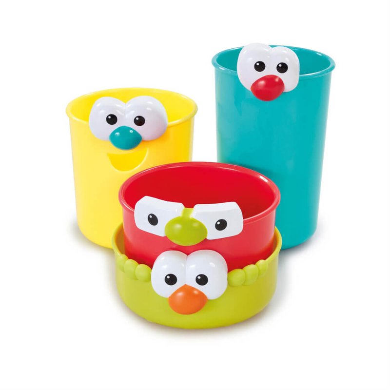 Funny Faces Bath Beakers