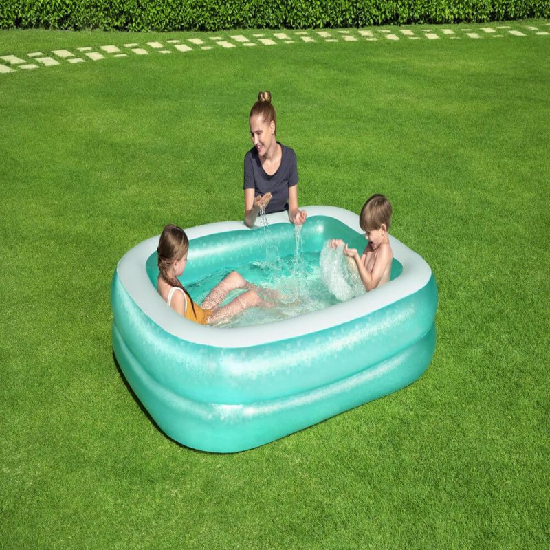 Rectangle Family Pool 4.9ft Styles Vary