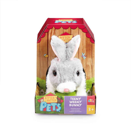 Pitter Patter Pets Teeny Weeny Bunny - Grey