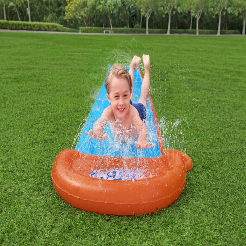 H2OGO! 16ft Water Slide with Splash Boost Sprinklers