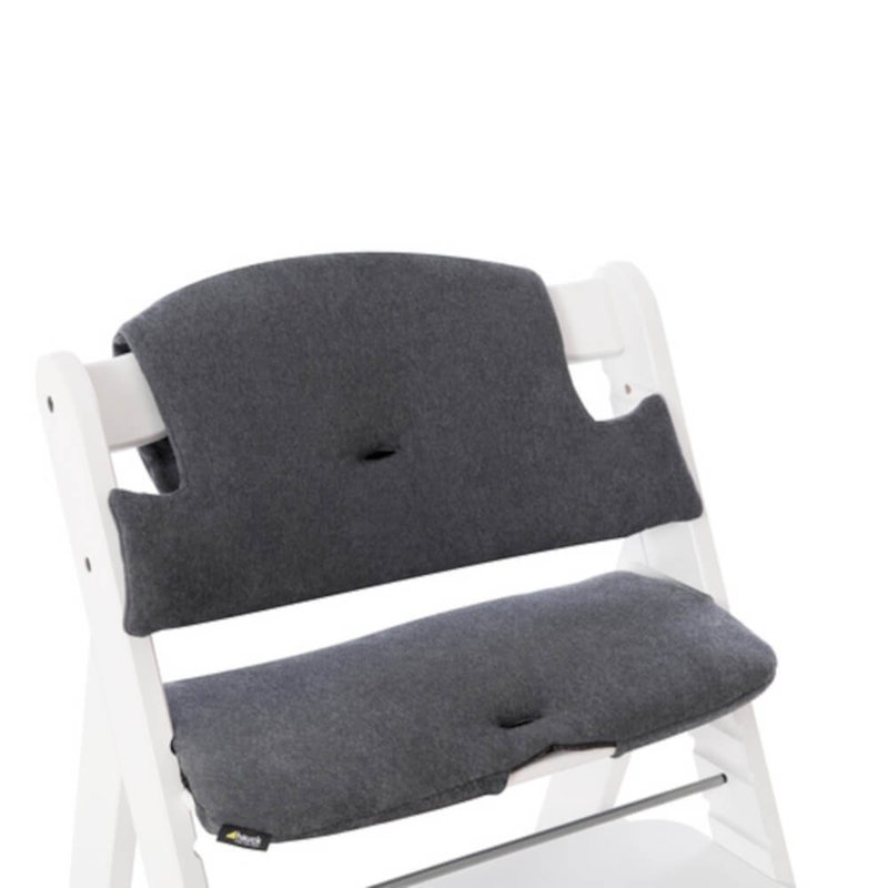 Alpha Highchair Pad Select - Jersey Charcoal