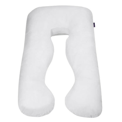 Therapeutic Body & Bump Maternity Pillow - White