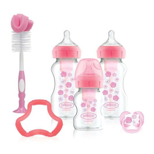 Dr Brown Special Edition Gift Set - Pink