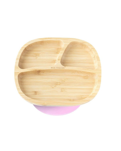 Bamboo Rectangle Plate - Pink