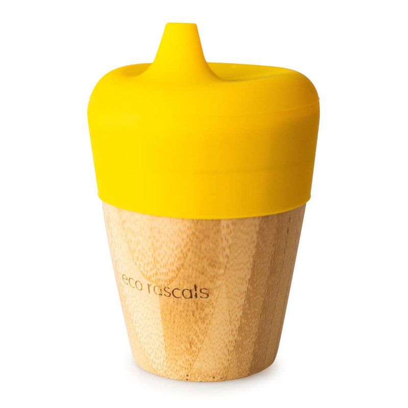 Small Cup & Sippy feeder - Yellow