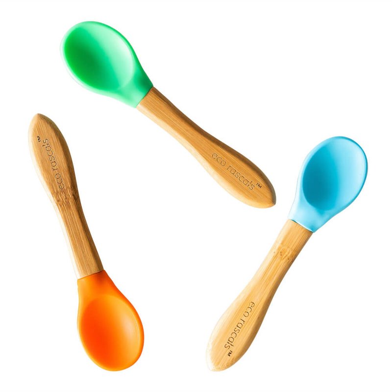 Spoons 3pk - Blue/Green/Orange