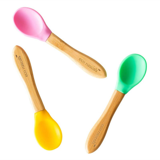 Spoons 3pk - Pink/Green/Yellow