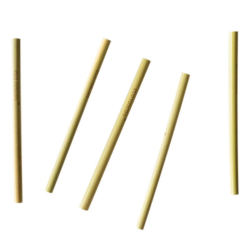Bamboo Straws 5pk
