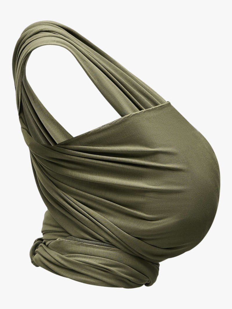 Stretchy Tencel Wrap - Forest Green