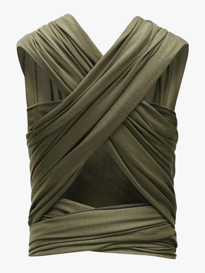 Stretchy Tencel Wrap - Forest Green