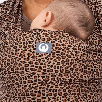 Gaia Baby Stretchy Tencel Baby Wrap - Leopard