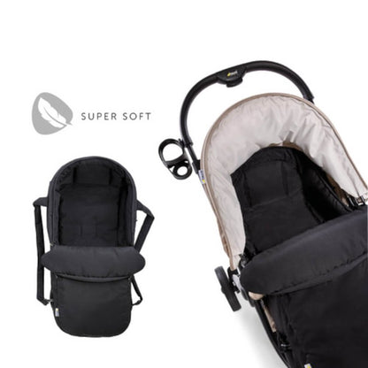 2 in 1 Carrycot - Charcoal