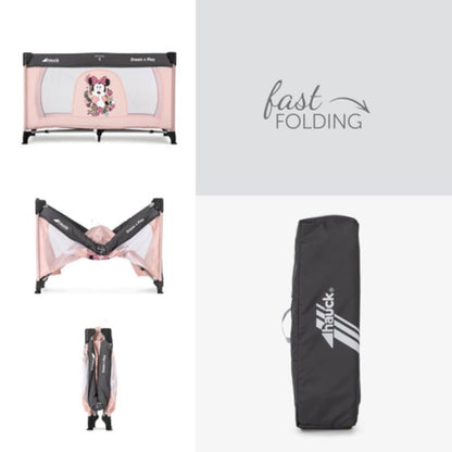Dream N Play Travel Cot - Minnie Sweetheart