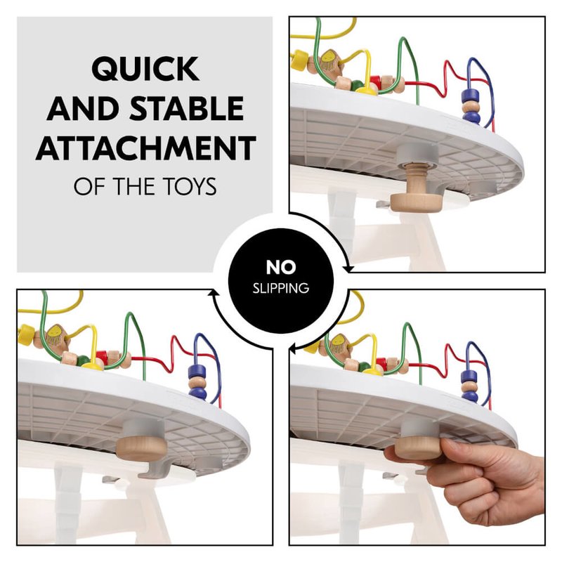 Alpha Tray & Moving Wooden Playset