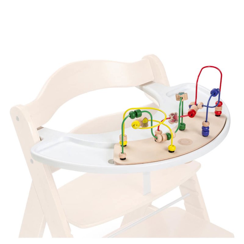 Alpha Tray & Moving Wooden Playset