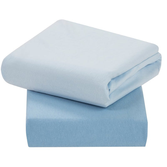 Fitted Crib Sheets 2pk - Blue