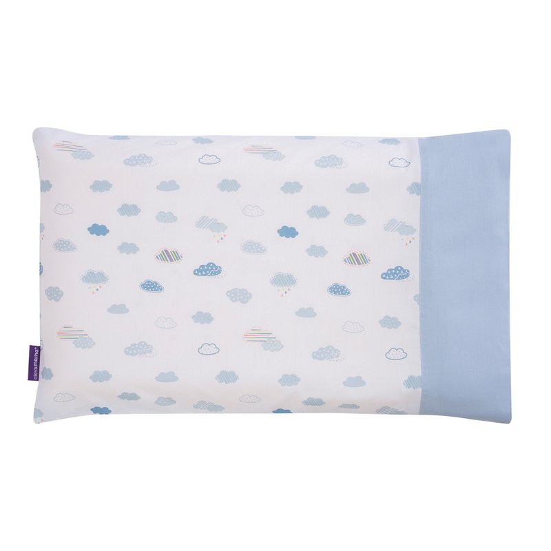 Pram Pillow Case - Blue