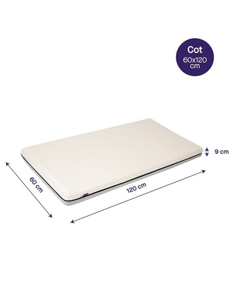 ClevaFoam Support Cot Mattress - 120 x 60cm