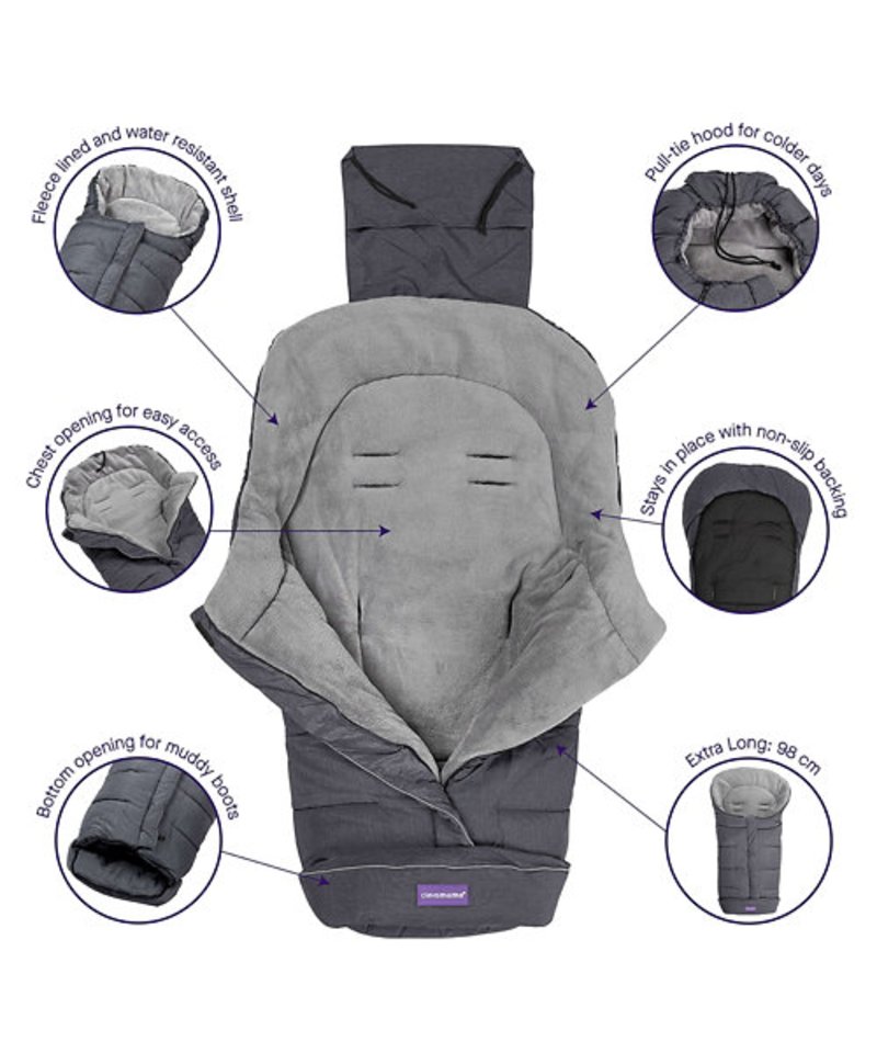 Universal Footmuff - Grey