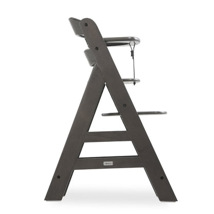 Alpha+ Select Wooden Highchair (6mths+) - Charcoal
